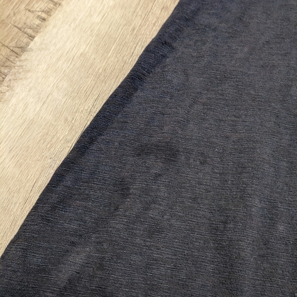 Universal Thread Charcoal Gray Sleeveless Dress Ruffle Trim - Picture 9 of 9